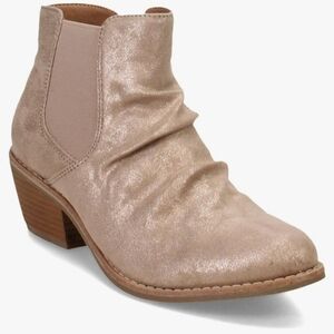 Eurosoft Ankle Booties Size 6.5 Women’s Tan Adeah Chelsea Boots NWOB